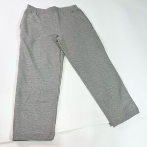 Roots Athletics Gym Pants Womens XL Gray Mix Pull-On Elastic Waist High Rise